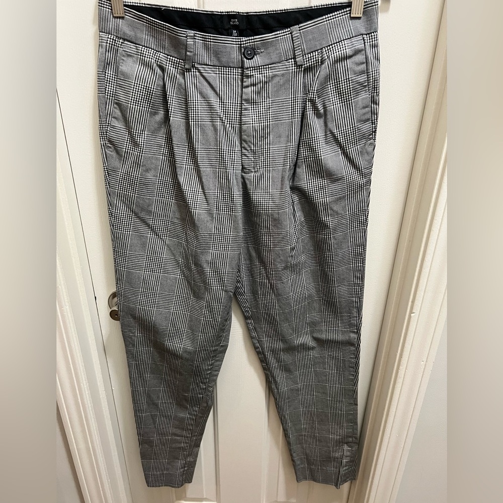ASOS Checkered Chino Pant